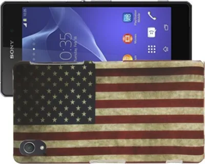 Produktbild von Hülle Retro Flagge TPU Tasche für Sony Xperia Z2 L50w