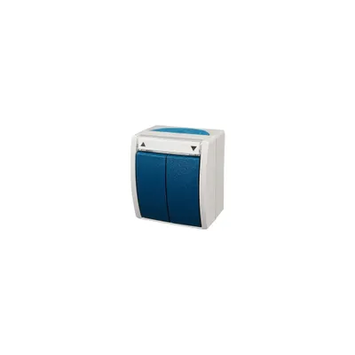 Produktbild von BUSCH-JAEGER Jalousieschalter 1p AP ocean grbl/gn mt Wippe