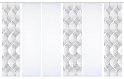 Produktbild von 84113 LAMIRA Schiebegardine, recyceltem Polyester, 245x60 cm