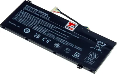 Produktbild von T6 Power Akku für Acer Aspire 5 A514-51, Li-Poly, 11,55 V, 5360 mAh (61,9 Wh), schwarz