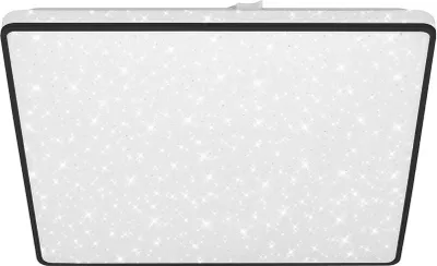 Produktbild von LED Deckenleuchte Deckenlampe Sternenhimmel Backlight flach 24W schwarz Briloner