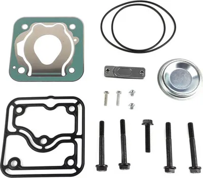 Immagine prodotto di Kit di riparazione del compressore, guarnizioni, palette e viti | MAN TGL, TGM, Wabco | 85 mm, 238cc