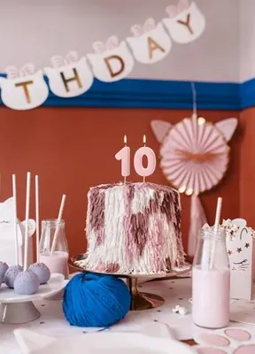 Image de GoDan Bougie Chiffre 0 Rose Anniversaire
