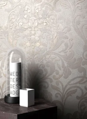 Produktbild von NEWROOM Tapete Licona Beige Vliestapete - Barock Glänzend Ornament Germany