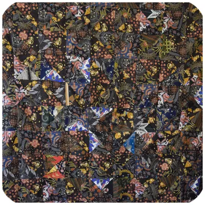 Produktbild von Tagesdecke Bett-Überwurf Patchwork-Decke Steppdecke Quilt Überdecke Doppelbett, Motiv 6