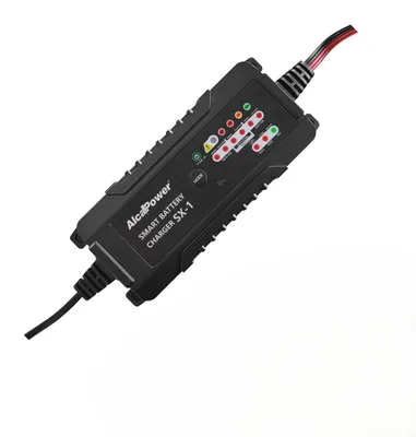 Immagine prodotto di Caricabatterie Intelligente 6A (6V/12V) - Compatibile Litio (LiFePO4) e Piombo - Controllo App Bluetooth e 8 ModalitÃ  di Carica