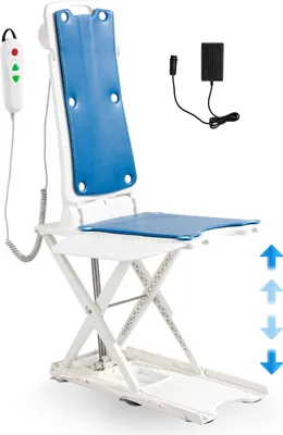 Produktbild von VEVOR Elektrischer Sessellift, Geräte zum Heben älterer Menschen vom Boden, 77-507 mm höhenverstellbar, trägt bis zu 140,6 kg, 45° Neigung zum bequemen Anlehnen, für Senioren, ältere Menschen