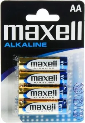 Obrázok produktu pre maxell Alkaline Batterie, Mignon AA, 4er Blister