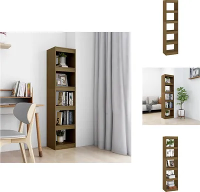 Produktbild von vidaXL Bücherregal/Raumteiler 40x30x167,5 cm Massivholz Kiefer -  Bücherregale & Bücherschränke
