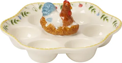 Produktbild von Villeroy & Boch 1486383593, Servierschüssel, Porzellan, Mehrfarbig, andere, 20 cm, 388 g