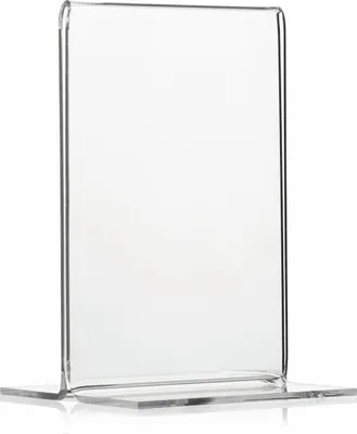Produktbild von DIN A7 T-Ständer aus PLEXIGLAS® XT