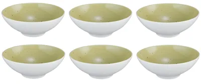 Produktbild von 6 x Coupschale Müslischale Salatschale Oliv 14,5cm COUNTRY LIFE Seltmann Weiden Serie Coup Fine Dining