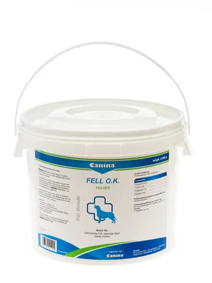 Produktbild von 2 kg Canina Fell O.K. Pulver Hund