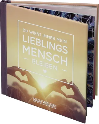 Produktbild von Lieblingsmensch Geschenkbuch Für einen besonderen Menschen