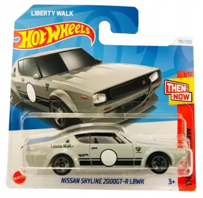Obrázek produktu pro Hot Wheels Nissan Skyline 2000GT-R LBWK – sběratelské autíčko