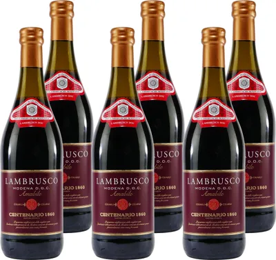 Produktbild von Chiarli Lambrusco Modena DOC -lieblich- (6 x 0,75L)