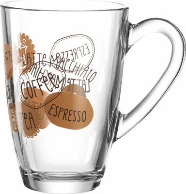 Immagine prodotto di montana: :coffee Tasse, Kaffeetasse, Teetasse, Kaffeeglas, Glastasse, Glas, 200 ml, 050687