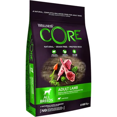 Obrázok produktu pre Wellness CORE 10788, Dospelý, Jahňacie, 10 kg