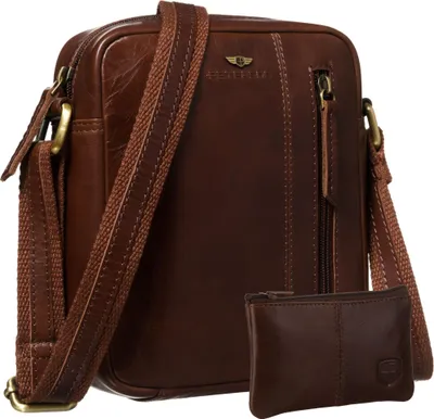 Produktbild von PTN 705-TUM-0468 Braune Ledertasche