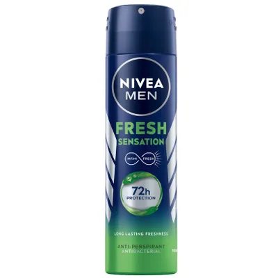 Obrázok produktu pre Nivea Fresh Sensitiv Dezodorant w sprayu dla mężczyzn 150 ml