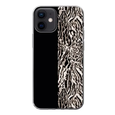 Produktbild von MuchoWow® Handyhülle Schutzhülle Hülle für iPhone 12 Tierdruck - Design - Tiere Silikon Softcase Handy Hülle - Schutzhülle