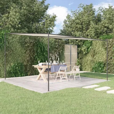 Immagine prodotto di Padiglione bianco 4x4 m 180 g/m² tessuto e acciaio