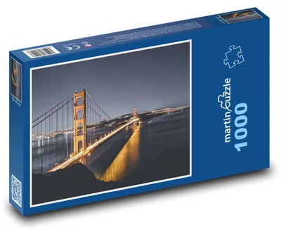 Obrázek produktu pro martinpuzzle - Puzzle 1000 - Most v noci