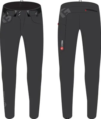 Zdjęcie produktu dla G-FORM spodnie przeciwdeszczowe "Rhode Pants Men's" czarny, rozmiar M, 76 do