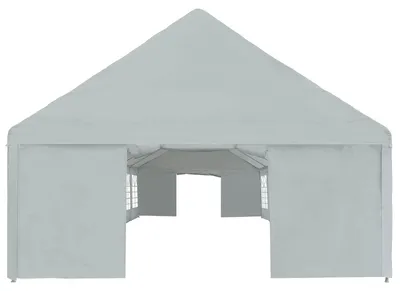 Produktbild von "Rabatt 2026"Zeltstoff 1 PC Moderne HOMMIE - Wetterfest und Stabil - ohne Gestell Grau 10 x 5 m PE - Pavillons & Partyzelte GermanyMöbel69030