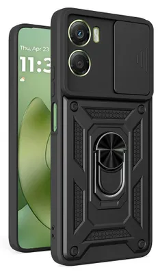 Obrázok produktu pre Techsuit - CamShield Series ochranné puzdro s krytom fotoaparátu pre Motorola Moto G06 - čierne