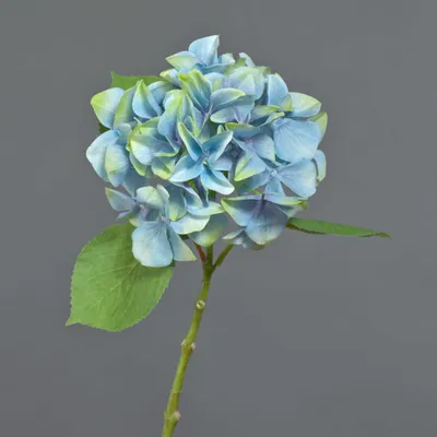 Produktbild von artplants.de Textilblume Hortensie AMARILDO, blau, 45cm - Künstliche Hortensie