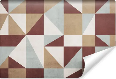 Produktbild von Muralo Vlies Fototapete ABSTRAKTION geometrische Muster Retro Br. 416cm x Hö. 254cm