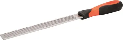 Produktbild von Bahco ERGO 4-152-08-2-2, Datei, Flache Datei, Zweiter Schnitt, Metall, Kunststoff, Holz, Kunststoff, Schwarz, Orange