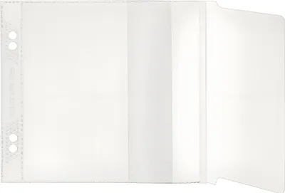 Produktbild von Veloflex CD-/DVD-Tasche - Polypropylen - Glasklar - 1 CD/DVD