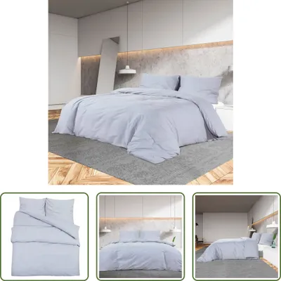 Zdjęcie produktu dla Zestaw pościeli Living Store Grey 260x240 cm Lekka mikrofibra