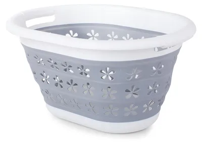 Image de Verk 01650 Panier à linge pliable en silicone, 25 l
