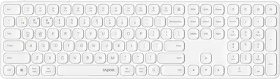 Obrázok produktu pre Rapoo 00228034, Bezdrôtový, Bluetooth, QWERTZ, Biela