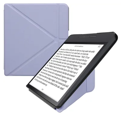 Produktbild von kwmobile Schutzhülle für Kobo Forma Hülle - Kunstleder Case - eReader Klapphülle mit Auto Sleep Funktion - Cover mit Ständer - Lavendel