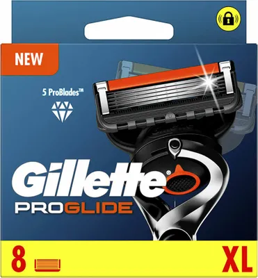 Produktbild von Gillette Fusion Proglide Ladegerät 8 Nachfüllungen