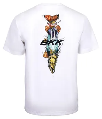 Produktbild von BKK SHORT SLEEVE CASUAL SHIRT - BRAND VALUES PIKE - WHITE - T-Shirt, Größe:L