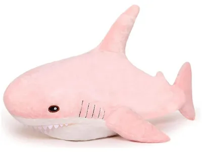 Produktbild von Kuscheltier Hai Plüschtier Kissen Rosa 40 cm