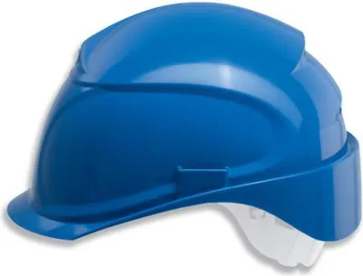 Produktbild von Schutzhelm uvex airwing B-S 9762521 blau mit Lüftungen