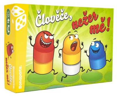 Produktbild von „Mensch, friss mich nicht!“ Gesellschaftsspiel in einer Schachtel (28 x 19,5 x 6,5 cm)