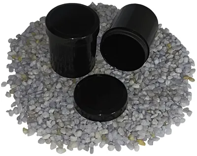 Produktbild von 200 Salbendosen, Salbendose Cremdose 25 ml 20 gramm schwarz