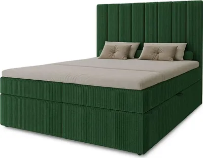 Produktbild von Hotel-Doppelbett 180x200 GRETNA - grün