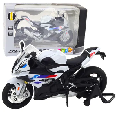 Image de Lumières métalliques pour moto de sport, sons blancs S1000 1:12