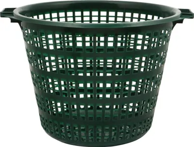 Produktbild von Gartenkorb Kunststoff 50 kg Inhalt, grün, engmaschig