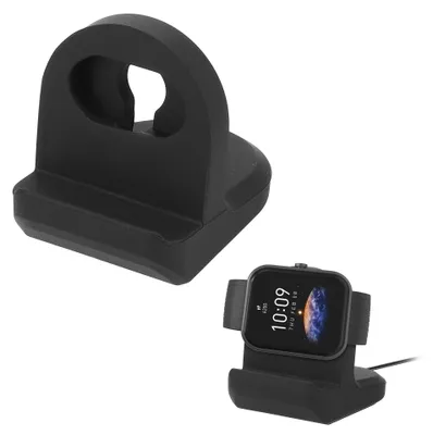 Produktbild von kwmobile Kabellose Ladestation kompatibel mit Huami Amazfit GTR mini / Bip 3 / Bip 3 Pro / Bip 5 / GTS 4 Mini Halterung - Ladeständer-Halter für