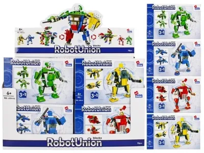 Produktbild von Bausteine „Robot Mix“ von ALLEBLOX