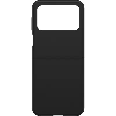 Produktbild von OtterBox Thin Flex Hülle für Samsung Galaxy Z Flip4 Smartphone - Schwarz - Anitbakteriell, Sturzsicher, Resistent gegen Beschädigungen, Abriebfest - Synthetischer Gummi, Polycarbonat, Recycelter Kunststoff